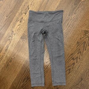 Women's low rise grey wunder under crop pants